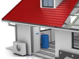 House With Air Heat Pump